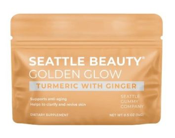 SUGAR FREE Golden Glow Turmeric & Ginger Gummies (12-Pack)