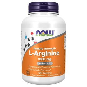 NOW Supplements, L-Arginine 1,000 mg, Nitric Oxide Precursor*, Amino Acid
