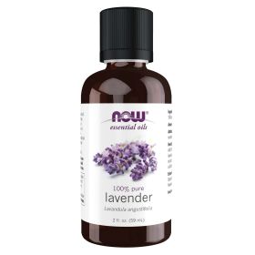 NOW Essential Oils, Lavender Oil, Soothing Aromatherapy Scent