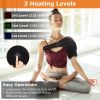 Heated Shoulder Brace Electric Heating Pad Therapy Shoulder Heating Wrap Compression Sleeve for Shoulder Pain Muscle Stiffness Bursitis Tendonitis