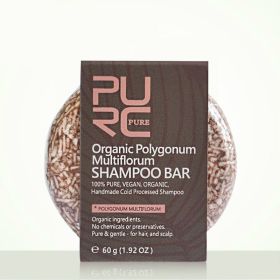Purc Hand-Extracted Soap, Anti-Dandruff, Oil-Control Nourishing Handmade Soap, Spot Fleece-Flower Root And Ginger Shampoo Soap (option: Polygonum multiflorum scent-1PCS)